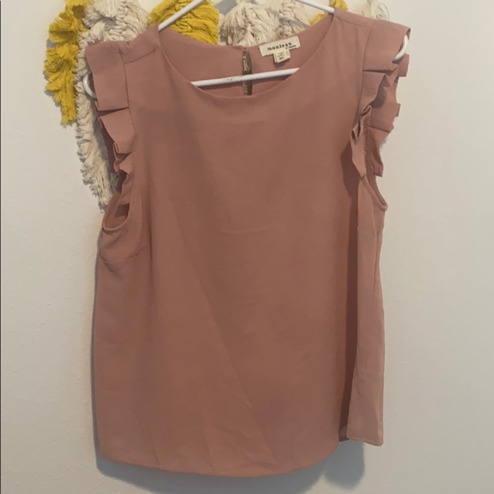 Blush dress shirt
